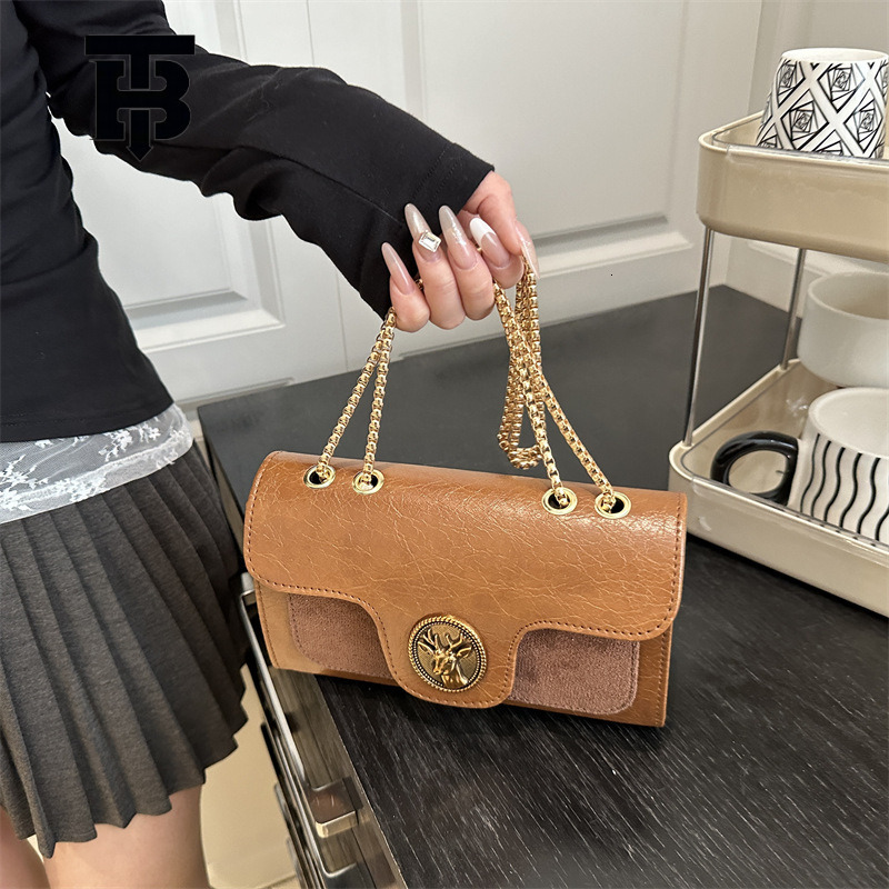 TB BHULAMTE Designer Bag Luxury Bag 2025 Summer Trend New High-end Chain Small Bag Fashion Versatile Shoulder Crossbody Bag Small Square Bag Commuting