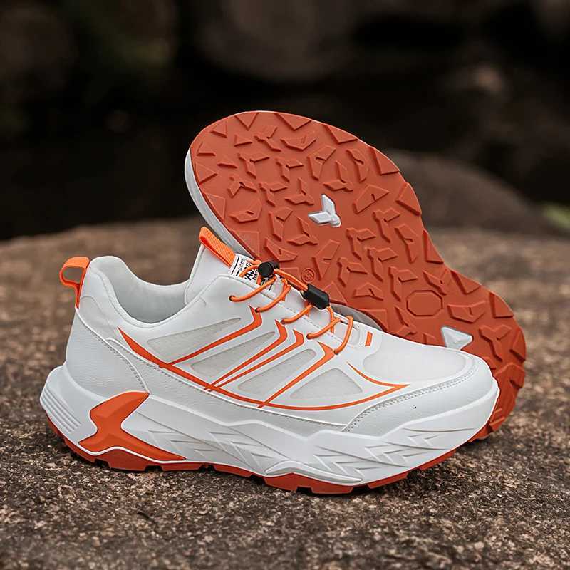 Mens Comfortable ThickSoled Heightening Sports and Leisure Outdoor NonSlip WearResistant Travel Hiking Shoes Z250905