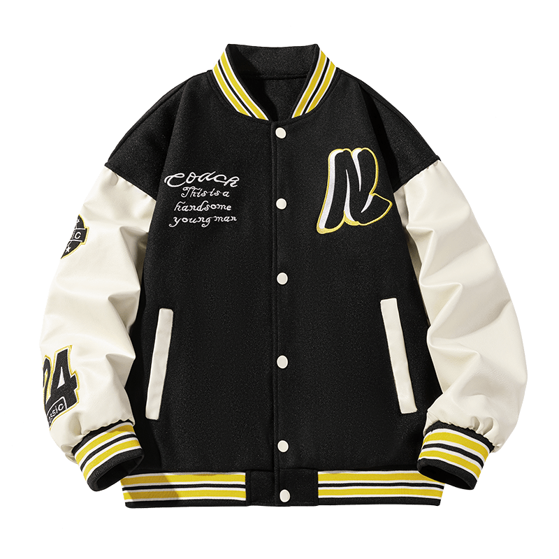 Baseball jacket men's spring, autumn, summer trendy brand loose and versatile clothes
