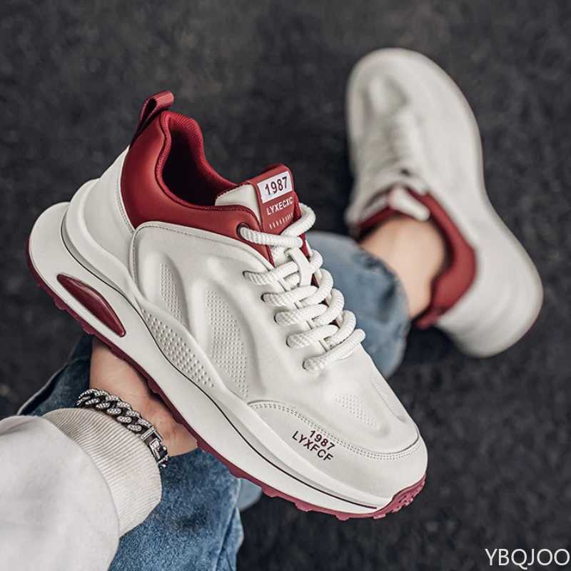 Mens Spring New Low Cut Soft Soled Breathable Shoes Color Blocked Versatile Trendy Casual Simple Wear Resistant Sports Shoes Z250905