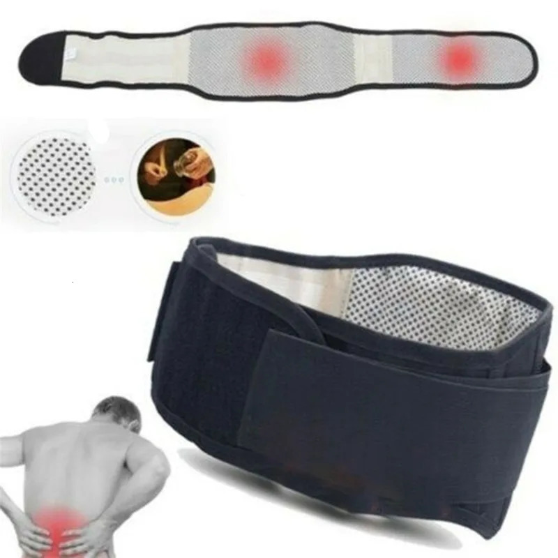 Adjustable Waist Selfheating belt protector Back Support Belt Lumbar Brace Massage Band Health Care 250905