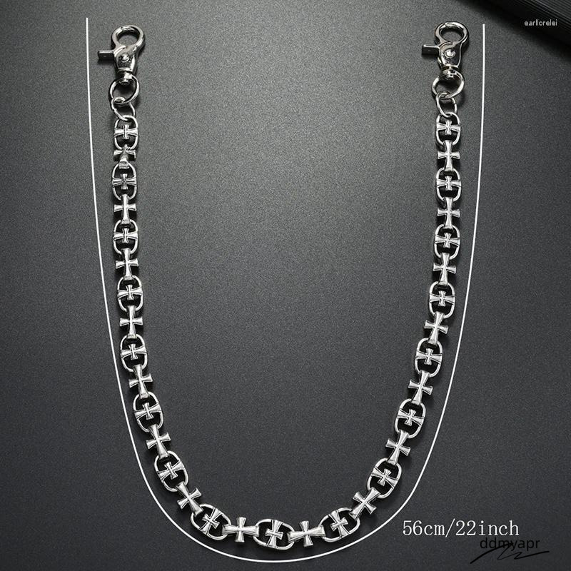 Keychains Punk Style Metal Dice Chain Belt For Men ddmyday Hip Hop Gothic Pants Retro Waist ddmyday ddmyday ddmyday