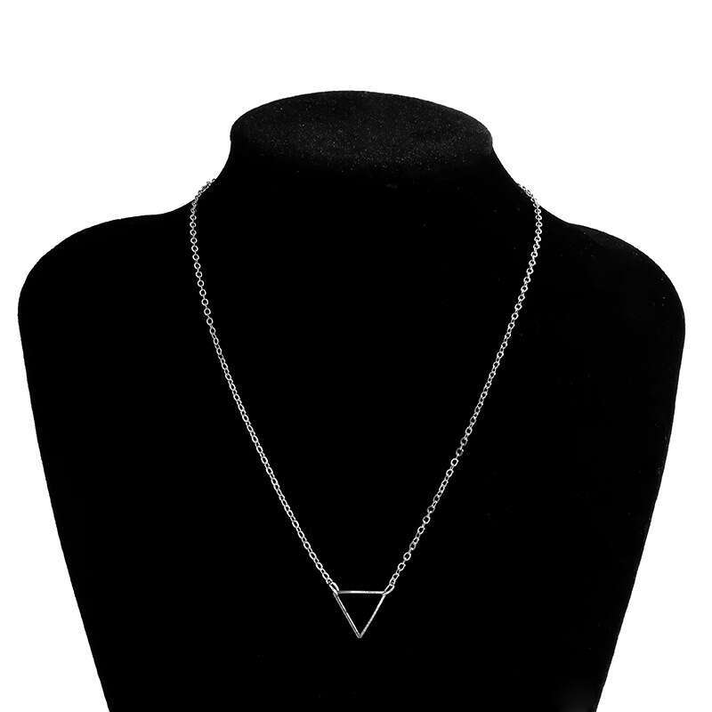 DH collections 2025 Summer: Women's Versatile Geometric - Shaped Collarbone Chain