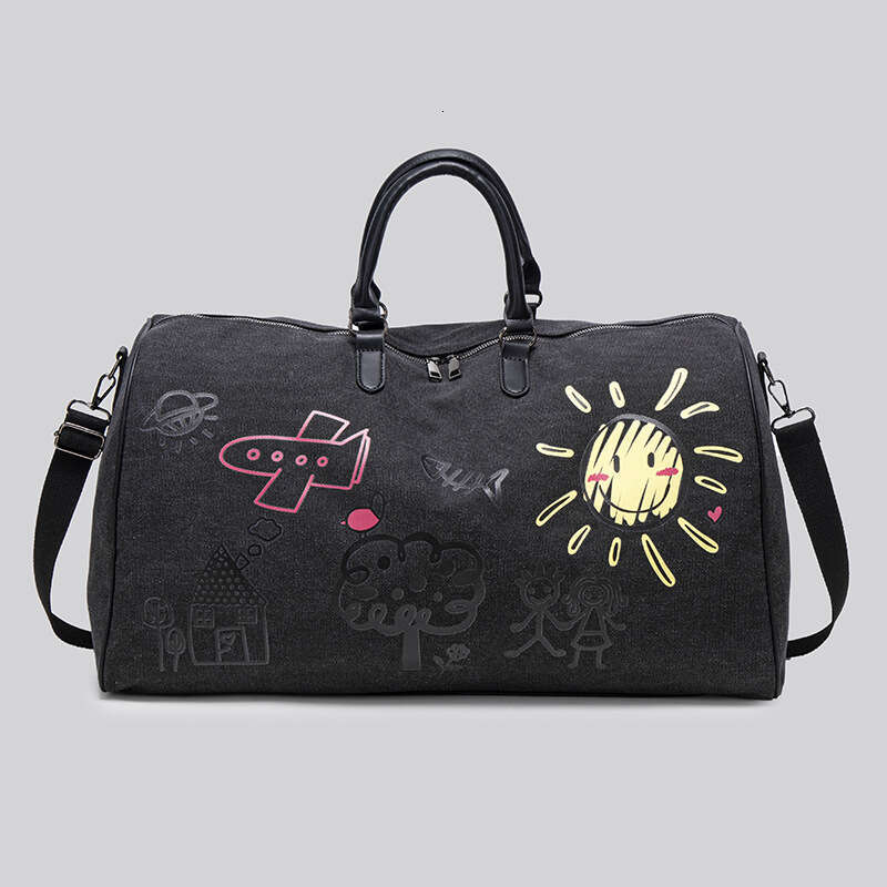 2025 New Travel Short Distance Large Capacity Handbag Gym Backpack Crossbody Bag