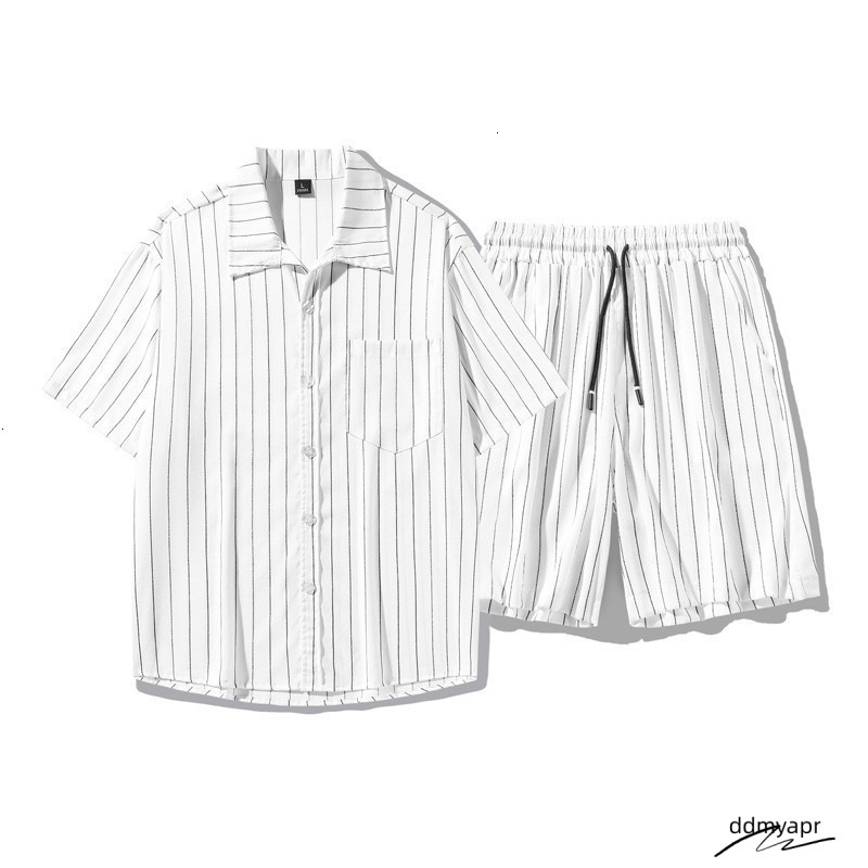 Hawaiian Shirt American ddmyday Pattern Mens Independence Day Set Suitable For Summer Parties 3D Digital Print 250710 ddmyday ddmyday