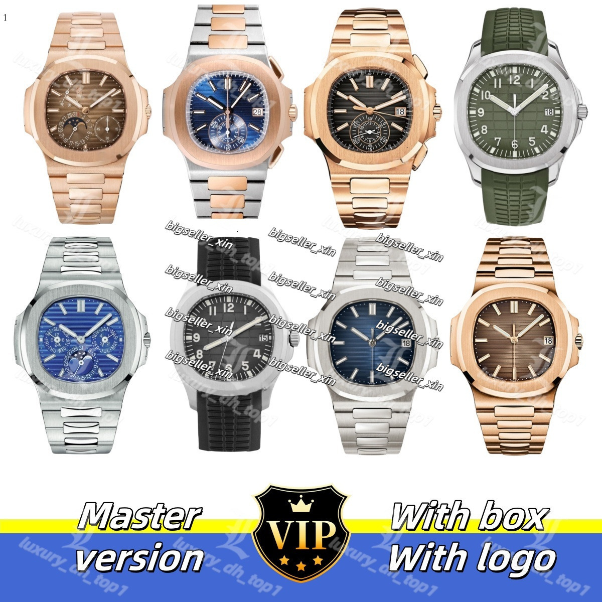 2025 AAA 5711 Watch Patekeditly Philipitly Watch Luxury Designer Watch Man Woman Watch Quartz Mechanical Movement Automatic Watch Top quality patekly watches de1