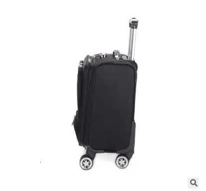 18 Inch Luggage Suitcase Oxford Cabin Boarding Spinner suitcase Men Travel Rolling luggage bag On Wheels Travel Wheeled Suitcase Z250905