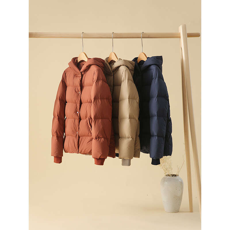 Soft As A Puff 95% White For Women High-End Women's Short Style Pinghu Clothing Winter Goose Down Jacket B5