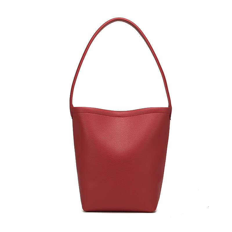 Commuting Single Shoulder Bucket 2025 Large Capacity Shopping Underarm Mother Tote Bag Women Urban Simple