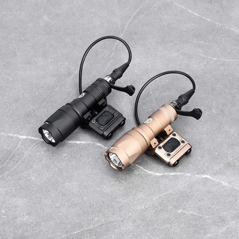 WADSN Airsoft Tactical M600C M300A Flashlight Hunting Weapon Scout Light With Modbutton Pressure Remote Switch Fit 20MM RailXJ250905