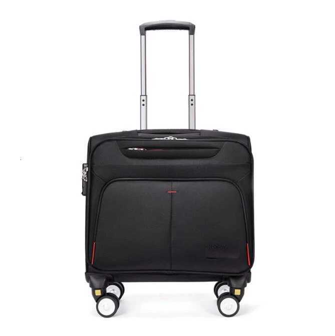 18 inch Business Travel Spinner Luggage Hand Suitcase Travel Rolling Luggage Suitcase Waterproof Travel Trolley Bags Z250905