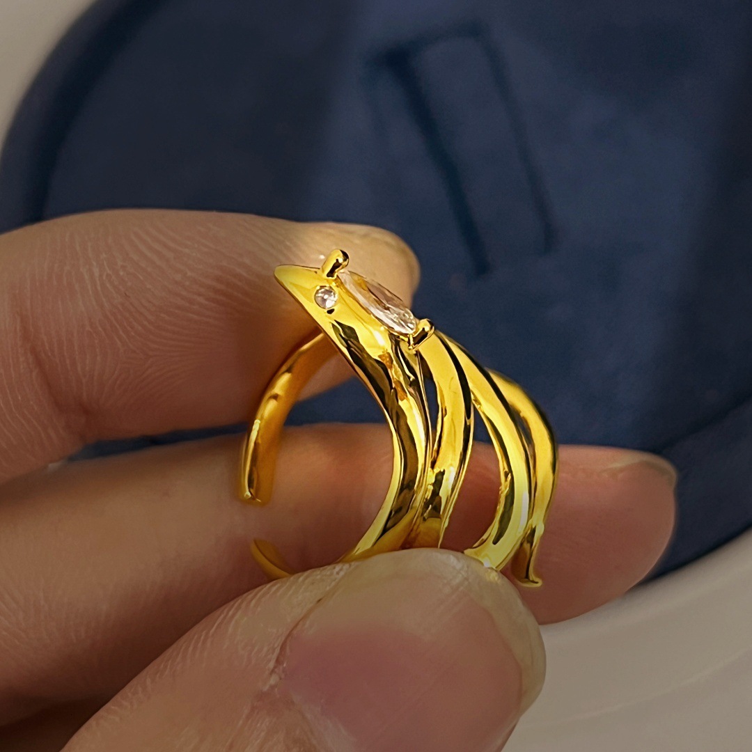 2025 Vintage Twisted for Women Green Unique New Snake Year Zodiac Ring