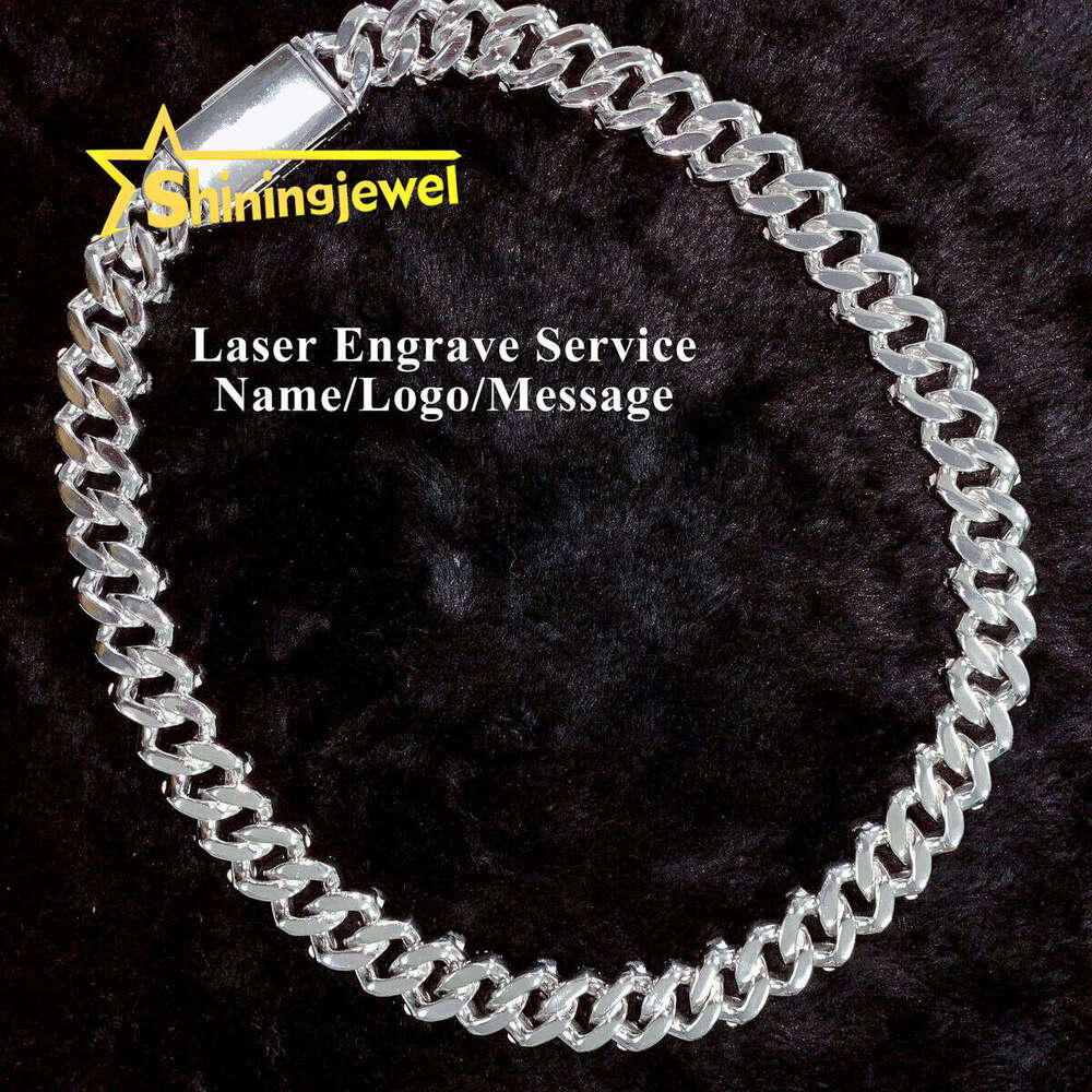 10mm chain bracelet with button design, solid stone necklace, personalized hip-hop style, diameter 8mm, Cuban-style links