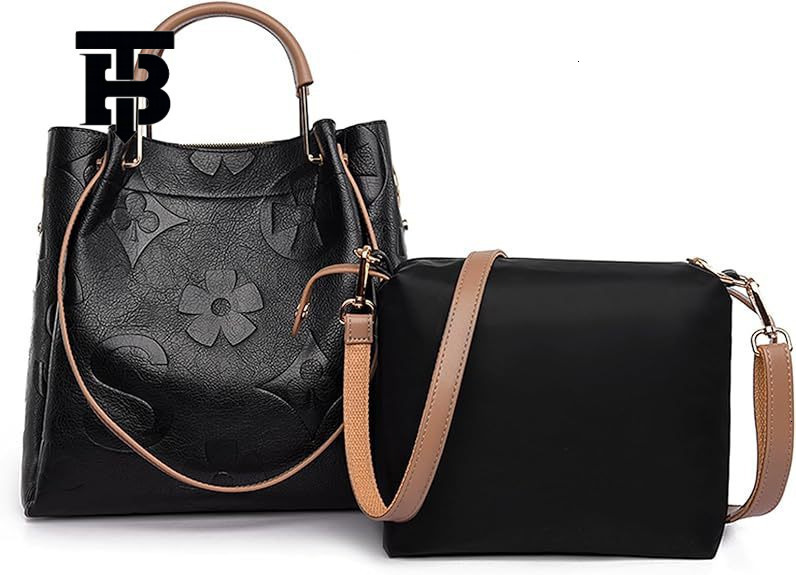 TB BHULAMTE Designer Luxury Bag Bag Bucket Bag For Women, High-end Feel, Large Capacity, Fashionable Embossed Shoulder Bag, Handbag, Office Commuter B