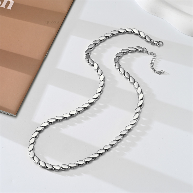 High Quality Stainless Steel Plated 18K Gold Necklace Bracelet Jewelry Fashionable Link Chain for Men and Women for Gift