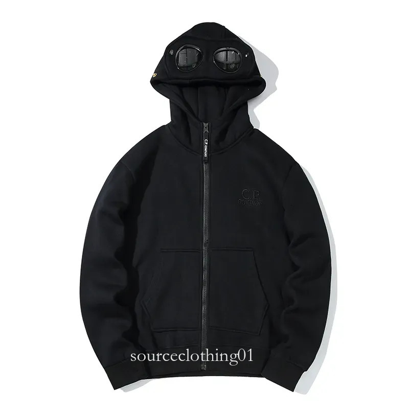 Company Hoodie Men's Hoodies Sweatshirts Cpfm Hooded Jackets Windproof Storm Cardigan Overcoat Fashion Goggle Hood Jacket Hoodie Zip Fleece Lined Coat 54A