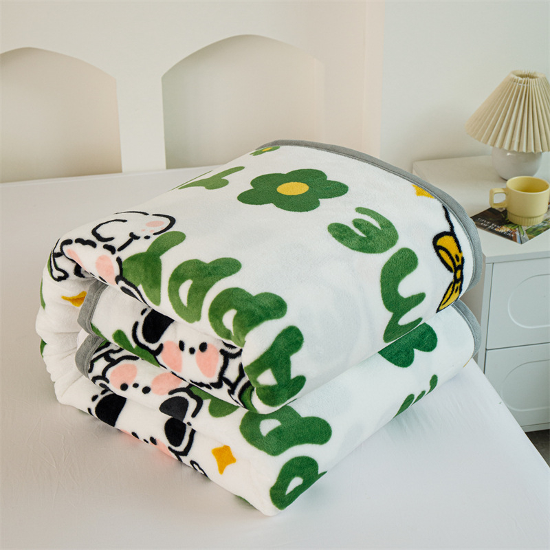 Free shipping fashionable and comfortable plush blanket Falei velvet coral milk velvets blanket wrapped sofa blanket office nap cover blanket