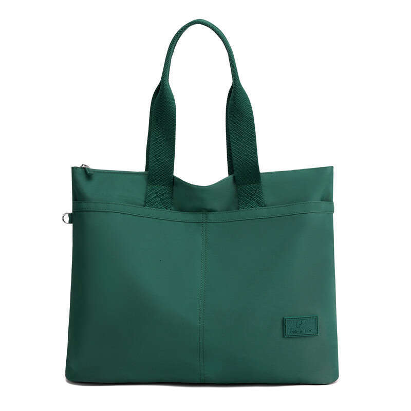 Women's Large Capacity Shoulder Water-Resistant Fashion Versatile Underarm Trendy Commuter Tote Bag