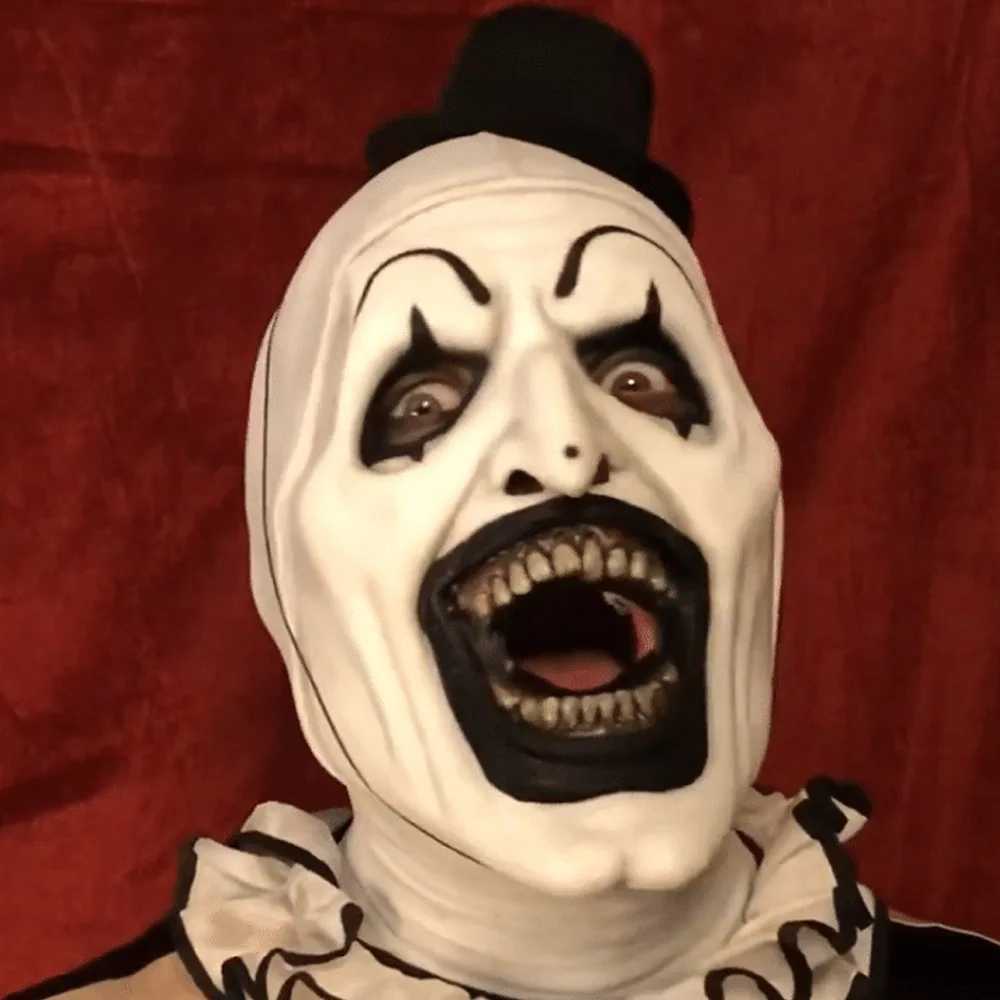 Joker Latex Mask Terrifier Art The Clown Cosplay Masks Horror Full Face Helmet Halloween Costumes Accessory Carnival Party PropsXJ250905