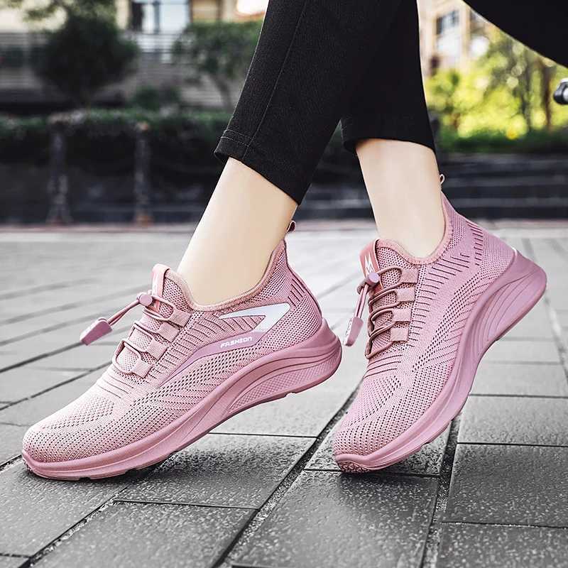 Womens Shoes Casual Sneakers Womens Summer Sneakers Breathable Lightweight Soft Sole Mesh Sale Shoes with Free Shipping Z250905