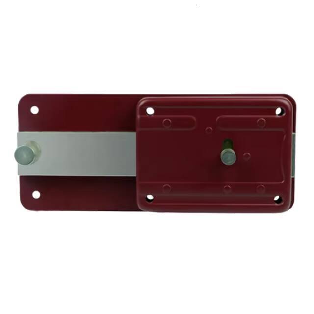 Zinc Alloy Security Steel Gate with Key and Brass Cylinder Door Rim Lock