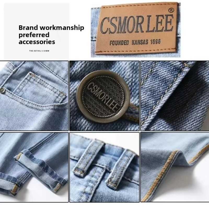 2025 Brand Jeans Summer Style Utr Thin Light Mens Jeans Fashion Male Casual Denim Mens Jeans Slim Wholesale Jeans W250905