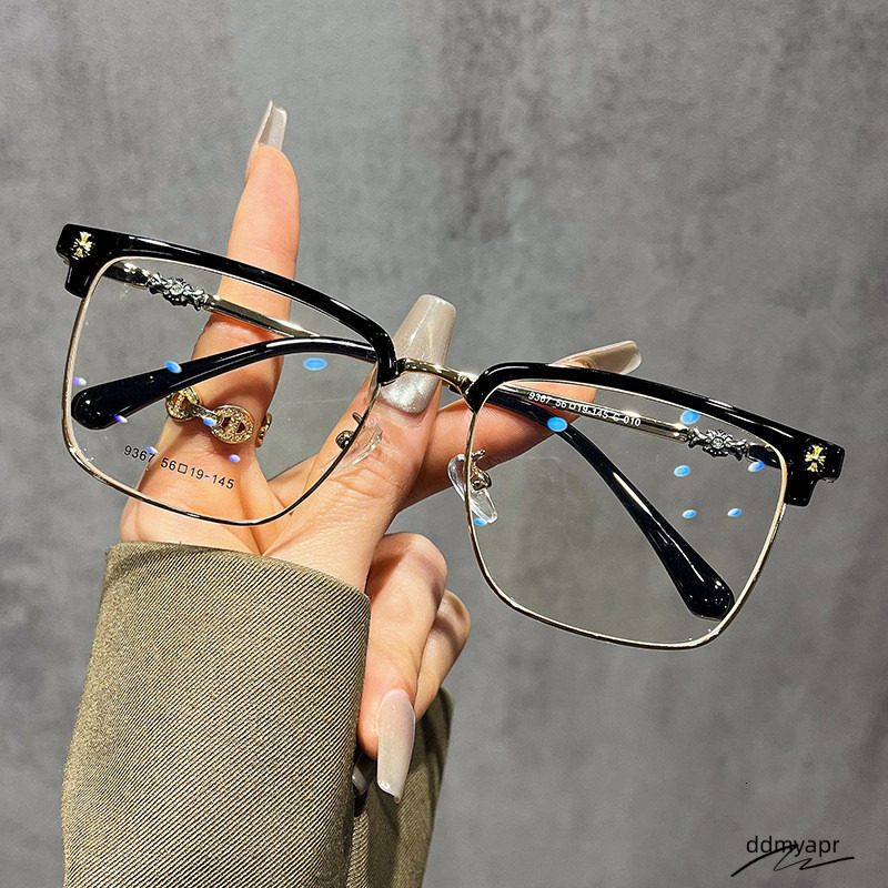 Designer For Women Men Business Anti-Blue Light Ddmydec Flat Mirror Glasses Square Frame Sunglasses Kp822 Ddmydec Ddmydec Ddmydec Ddmydec