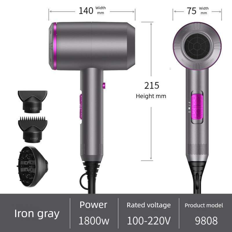 Designer Famous Brand Internet Celebrity Hammer Home Dormitory High Power Hot And Cold Hair Dryer