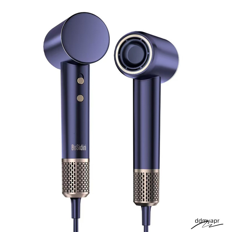 2025 Bosidin Dryers Care Electric Hair Drier Quickdry Safety ddmydec Egative Ionic Professional Salon Blow Powerful Travel Home Free Shipping Blue Col