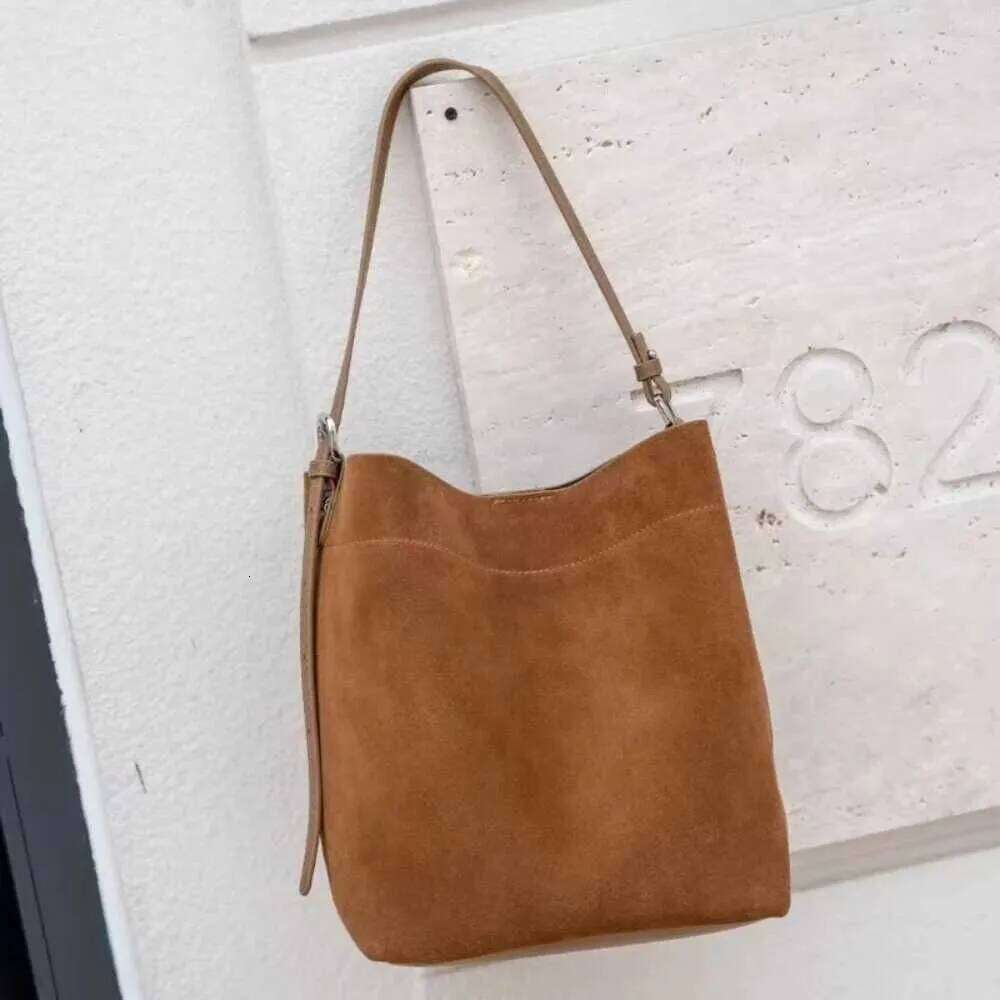 Women Moda Sanding All-Match Streetwear Single-Shoulder Bag Casual Lazy Veet Messenger Vintage New Cowhide Trend