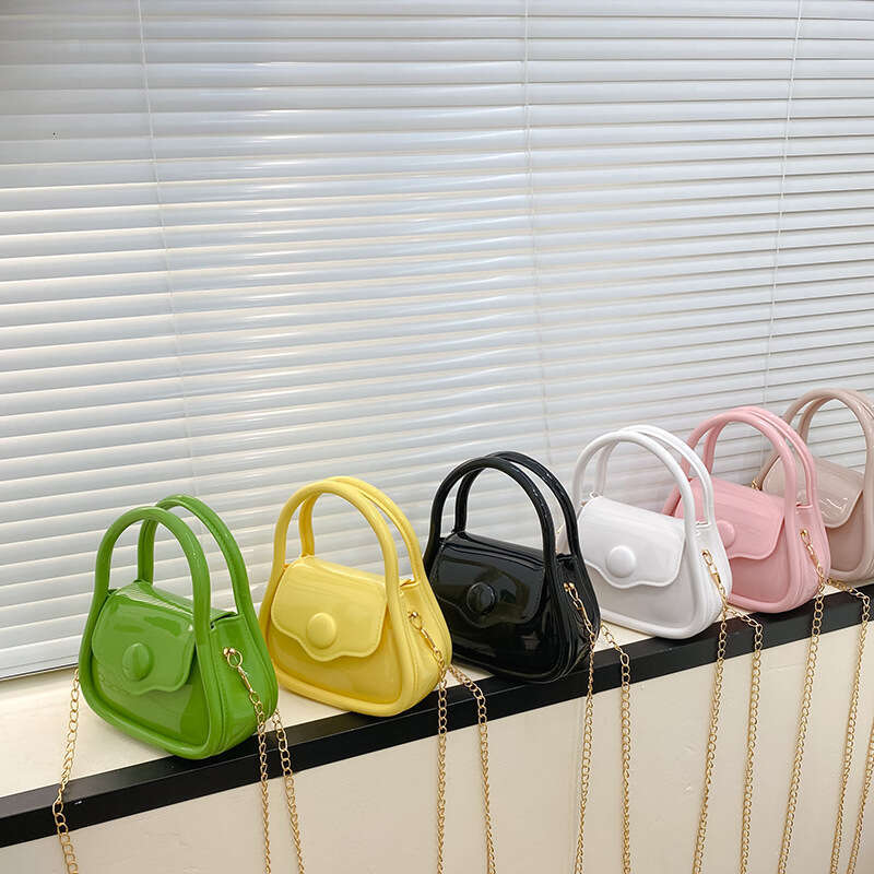 Macaron Jelly Guka Gift Small Exquisite Chain Bag Mini Xiao Long Bao Handbag Shoulder Crossbody