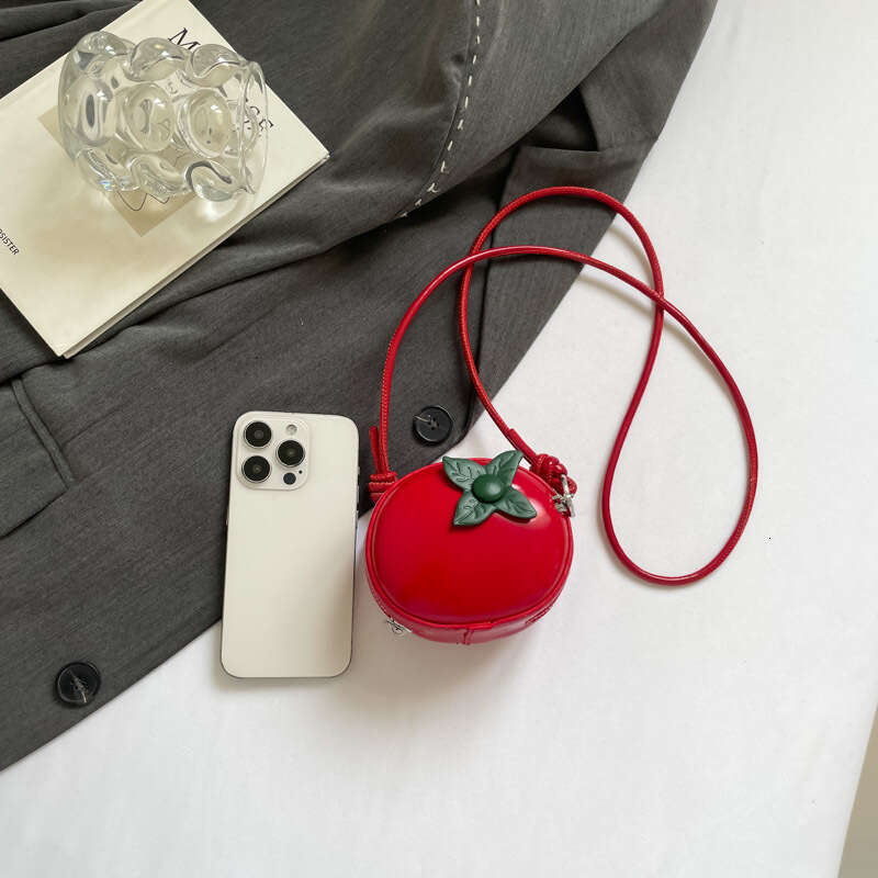 Unique Fruit Small 2025 New Soft Girl Fashion Niche Single Shoulder Crossbody Mini Apple Bag PU