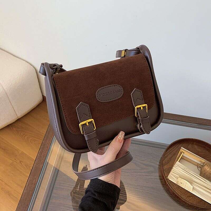 Simple And High-End For Women In 2024, Solid Color New Frosted Versatile Single Shoulder Underarm Bag, Crossbody Small