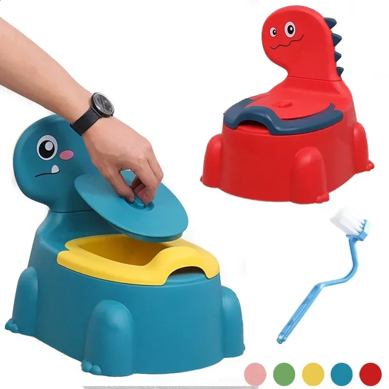 Toilet Training Seat Cartoon Dinosaur Thickening Childrens Special Urinals Boys Girls Supplies 250904