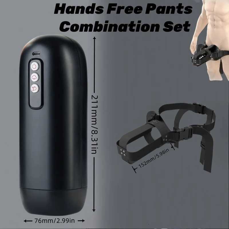 Automatic Masturbator for Men Penis Blowjob Sucking Vibrator Machine Vagina Pocket Pussy Male Masturbation Cup Sex Toy for AdultXJ250905