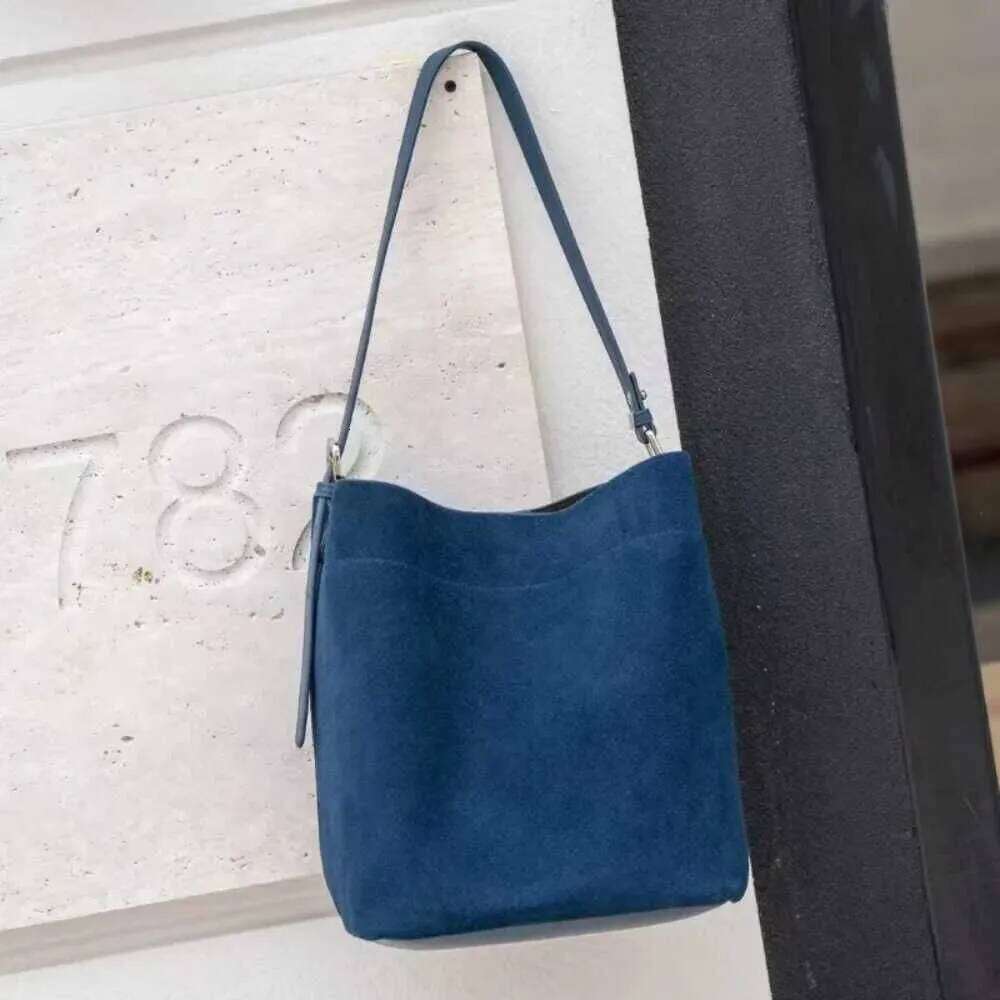 Women Moda Sanding All-Match Streetwear Single-Shoulder Bag Casual Lazy Veet Messenger Vintage New Cowhide Trend