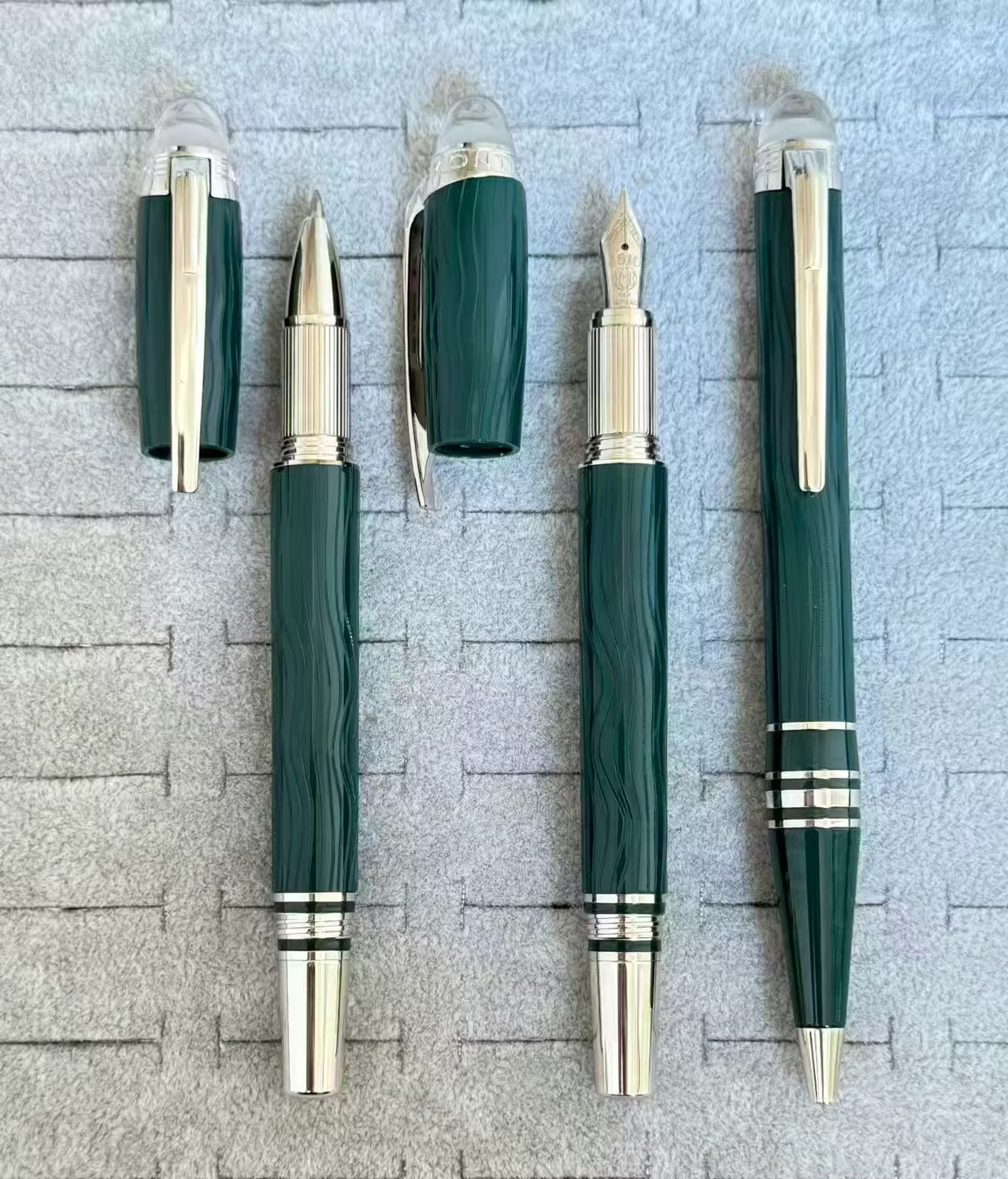 2025 Luxury Mb Star Traveler Series Aurora Phantom Fountain Pen, Ballpoint Pen, Gel Pen Gem Pen Made of Metal Office Gift blance pen No Box