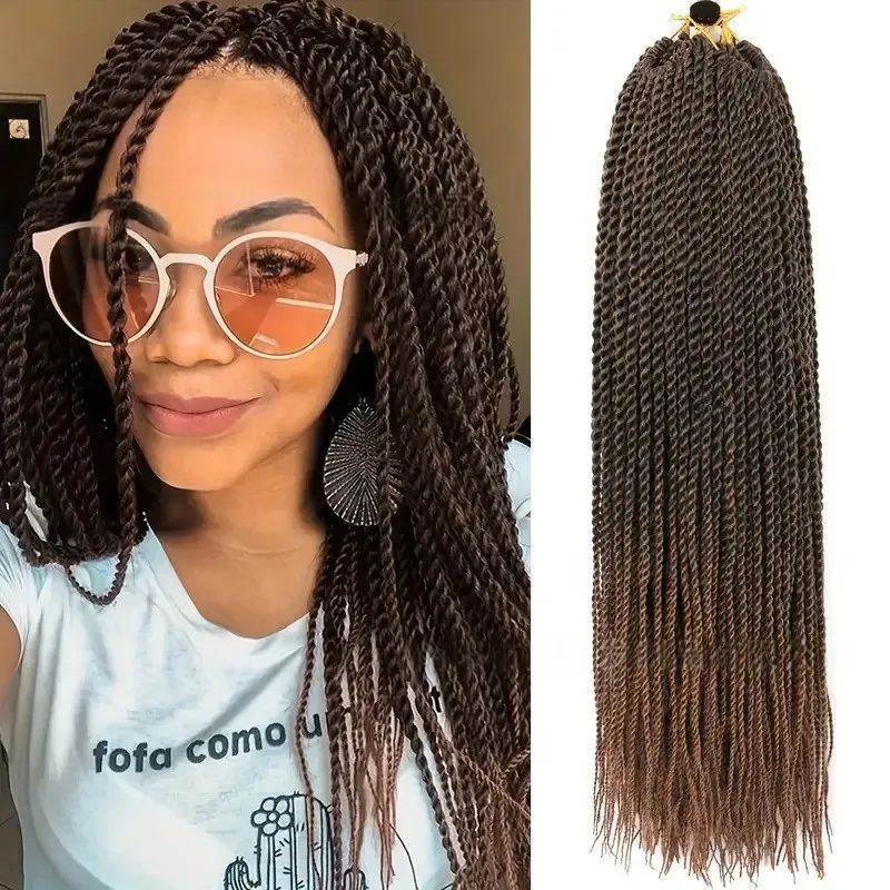 Twist Knotless Easy Installation Braided for Boho Braids Braiding Hair Goddess Braided Hair Twists Hand for Black Women Braided Extension Crochet Hair