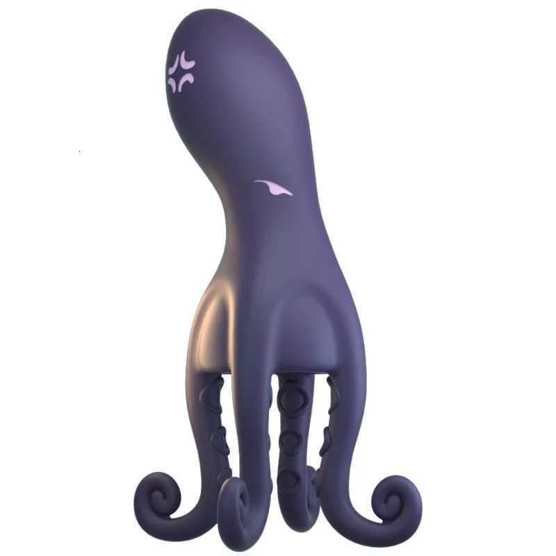 Octopus Glans Trainer Powerful Vibrating Penis Male Masturbator Vibration Massage APP Remote Control Sex Toys for MenXJ250905
