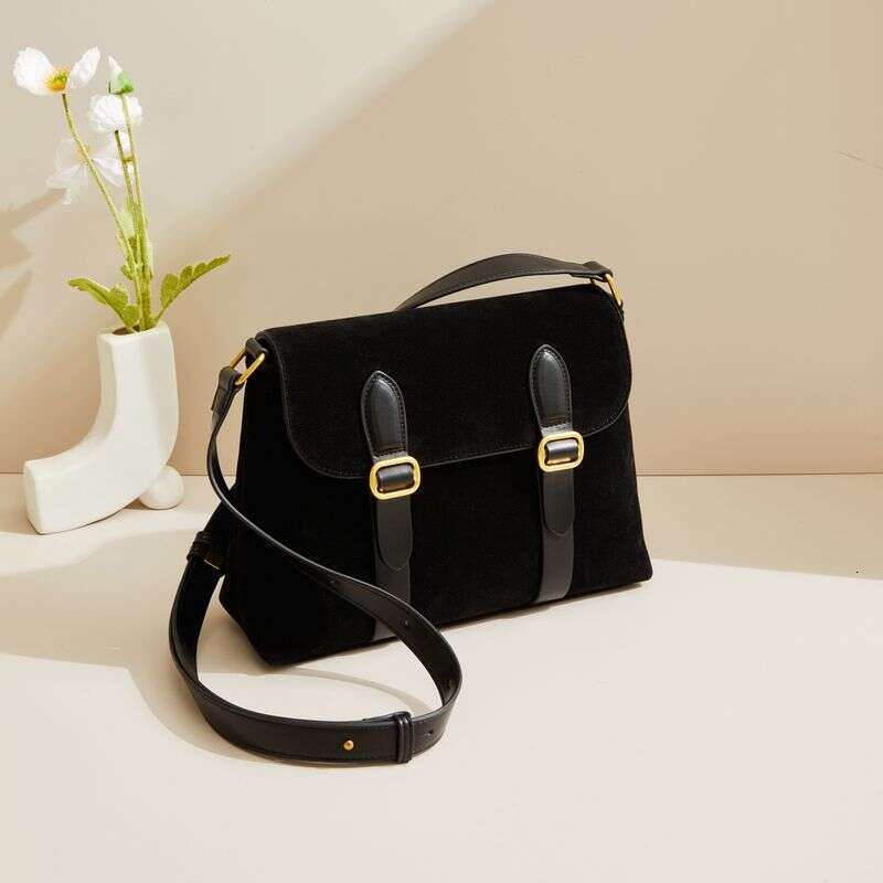 Women's 2024 New Korean Version Niche Design Frosted Single Shoulder Diagonal Cross Messenger With Large Capacity