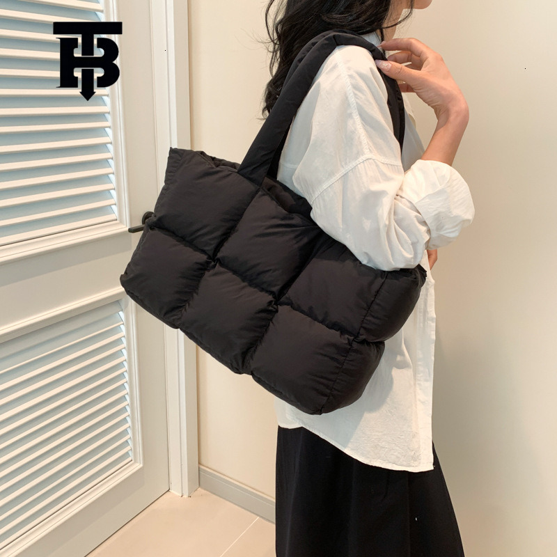 Luxury Bag TB BHULAMTE Designer Bag Large Capacity Casual Shoulder Underarm Bag Down Jacket Bag Fashion Versatile Cloud Tote Bag Puff Bag Wholesale