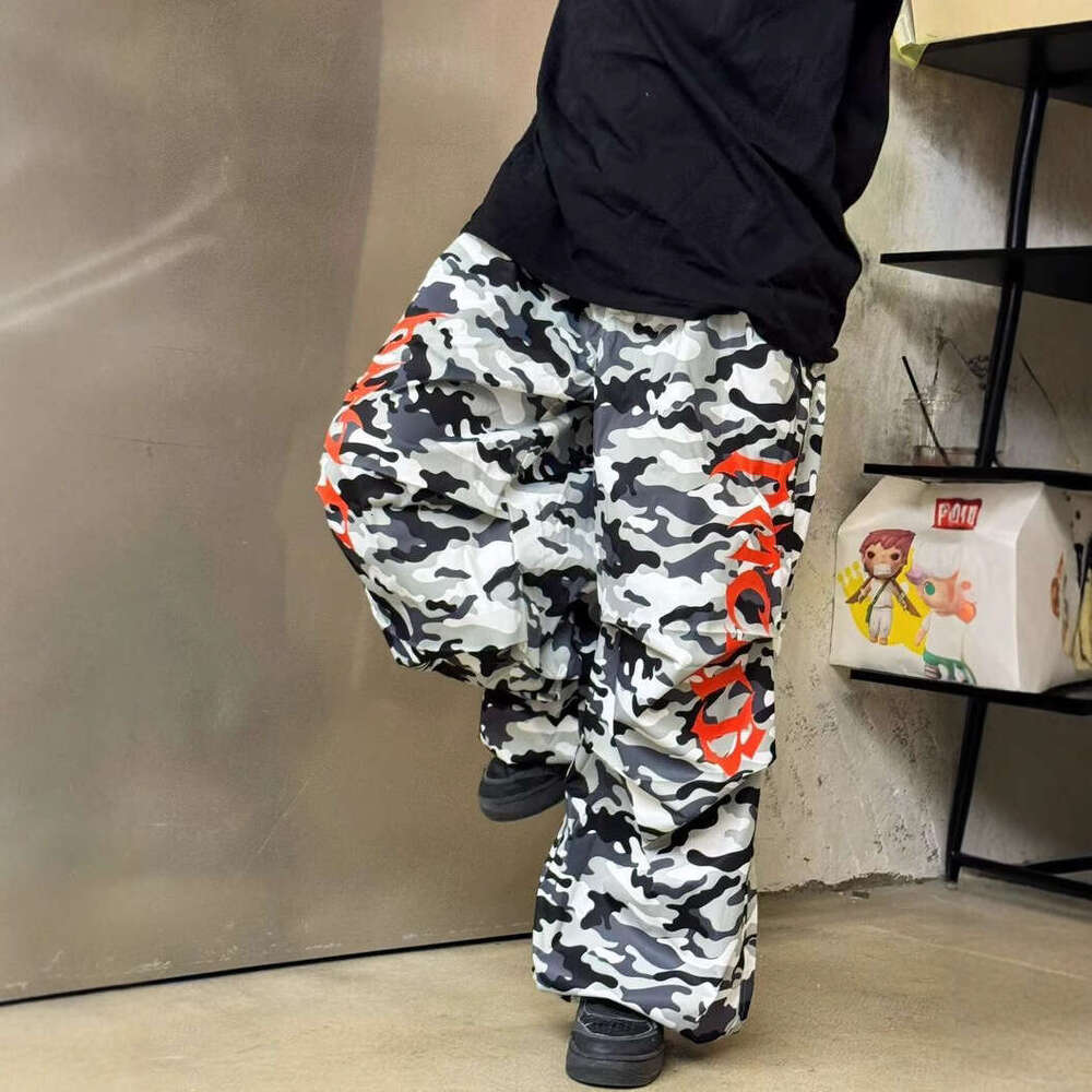 High Harajuku Camouflage Unisex Street Loose Women Jazz Dance Hip Hop Jogger Casual Long Pants