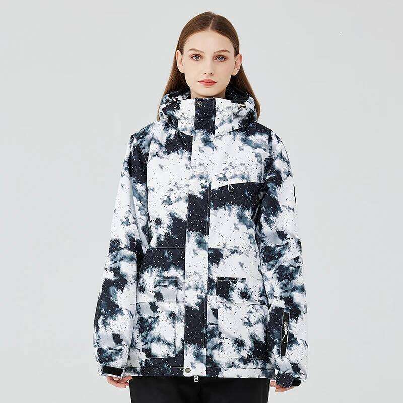 Fashion, Women's, Waterproof Snow Suit Sets, Snowboarding Clothing, Ski Costumes, Winter Wear, Jacket, Strap Pant, Girl's