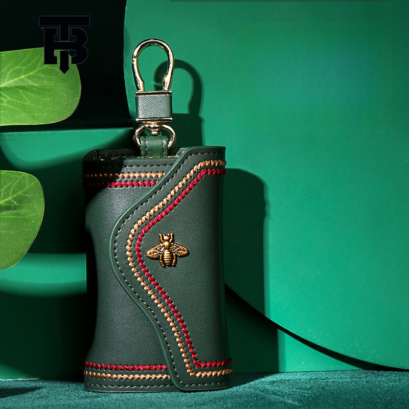 TB BHULAMTE New Key Bag Protective Case Card Bag 2-in-1 Free Shipping Designer Luxury Women's Car Mini Storage Key Bag Men's Wallet Handbag