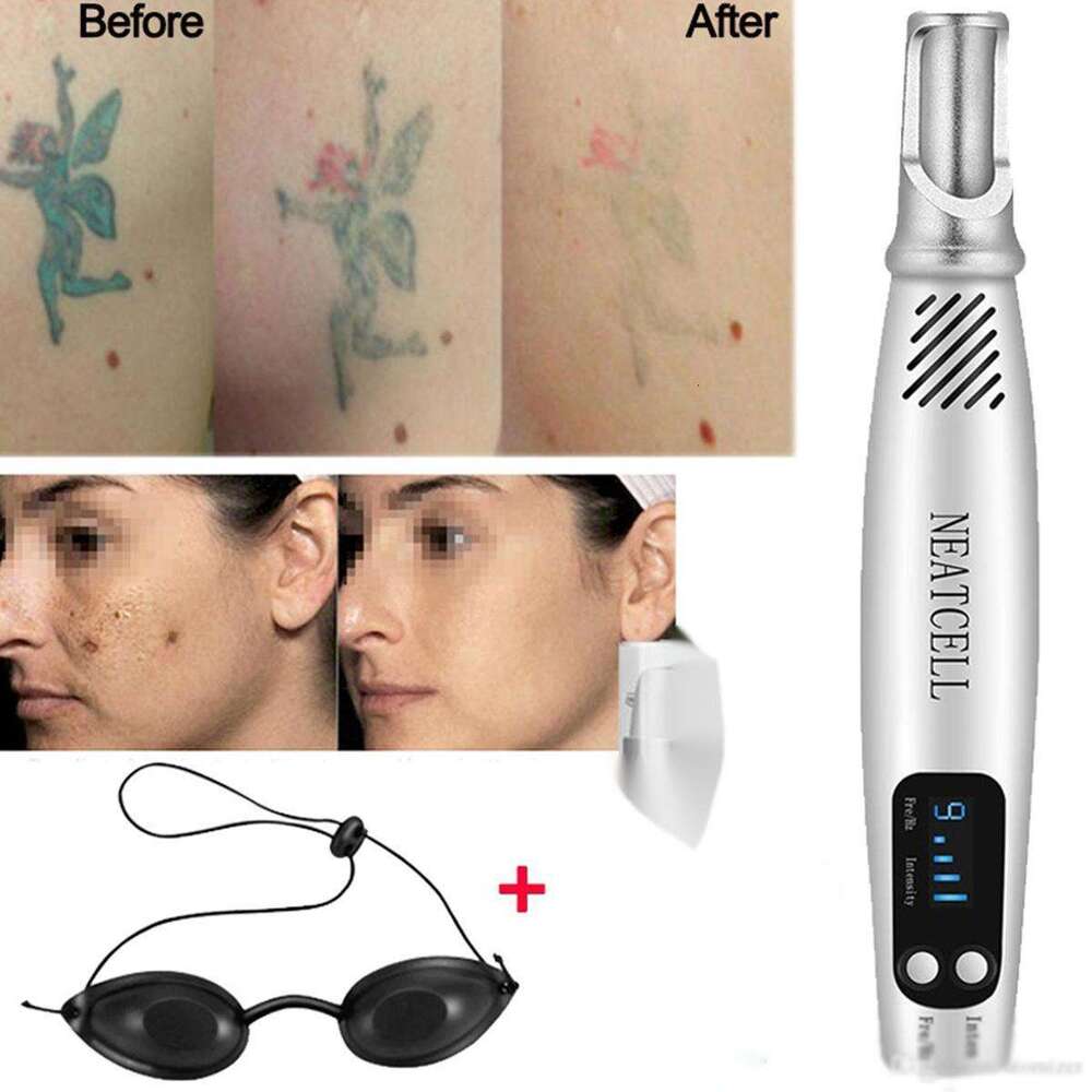 Picosecond Laser Pen Light Therapy Tattoo Scar Mole Freckle Removal Dark Spot Remover Skin Beauty Device US EU Tattoo Removal Machines Tattooentfernun