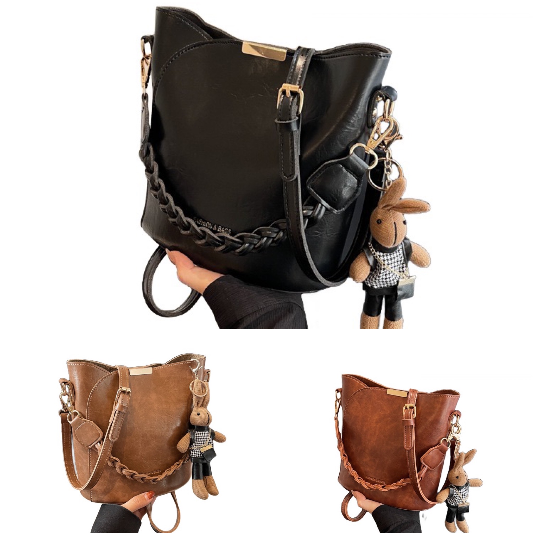 Leather crossbody bag Winter Style For Women messenger bag