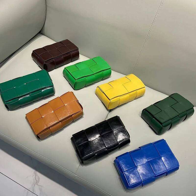 High Quality Oil Wax Leather Waist Women's Shoulder Bag Designer Fanny Pack Mini Phone Purses For Female Give chain