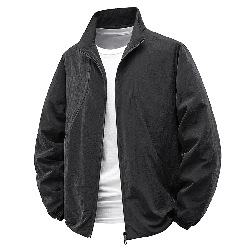 Clothing jacket men's autumn new style men's casual jacket wrinkle resistant, wear-resistant, comfortable, breathable, soft and simple