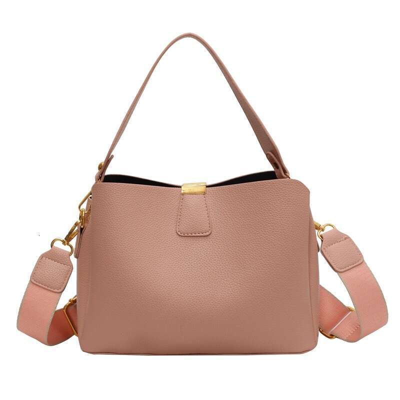 Trendy Fashion Handbag for Women 2024 Autumn Winter High-end Niche Bucket Stylish Versatile Crossbody Bag