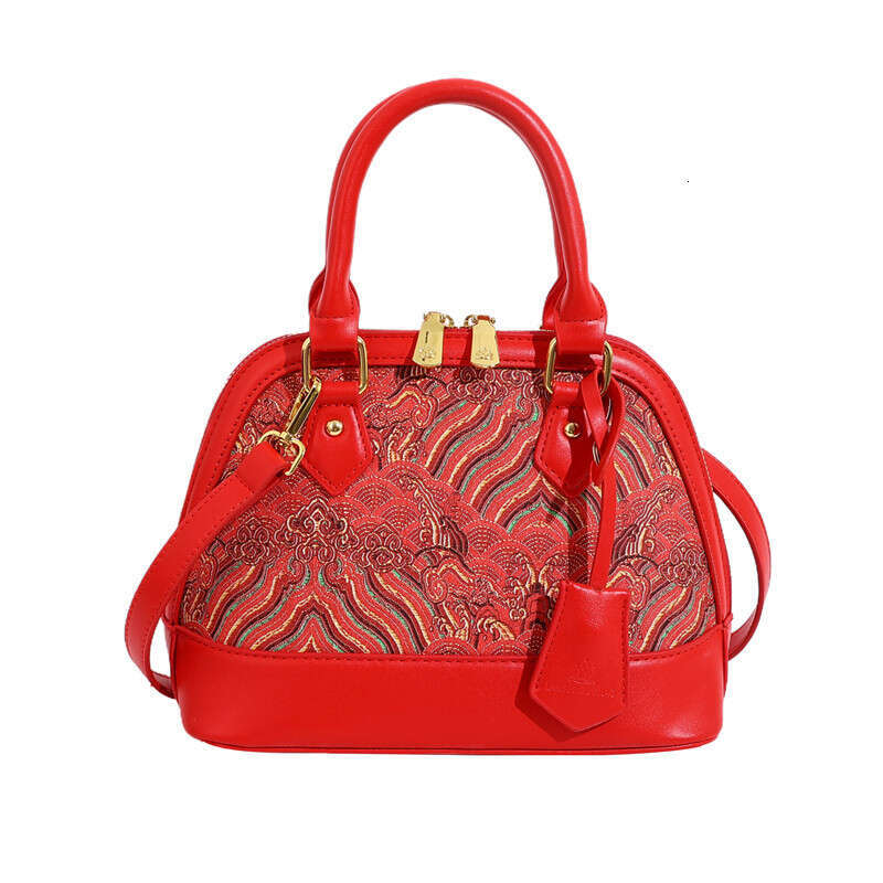 Designer Bag Luxury Shoulder Bag Bag Women's Embroidered Cloud Shell Bag, PU Crossbody Shoulder Handbag